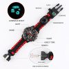 Settle Outdoor-Gear-BlueStraw-Survival-Analog-Digital-Watch-2